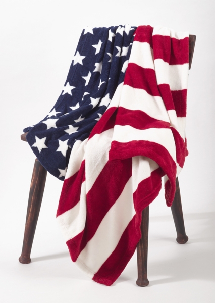 American Flag Throw