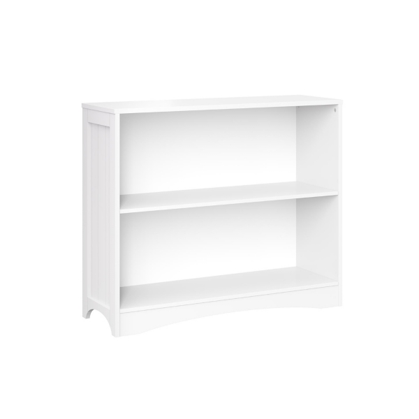 White 2Open Shelf Bookcase Kirklands Home