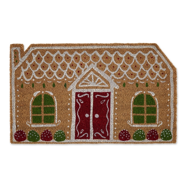Gingerbread House Christmas Doormat Kirklands Home