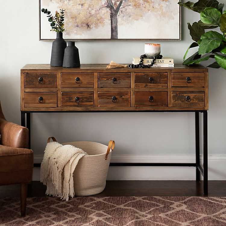 Console Table with Keeping Drawers | Kirklands Home
