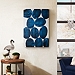 Blue Painted Puzzle Canvas Art Print, 24x36 in.