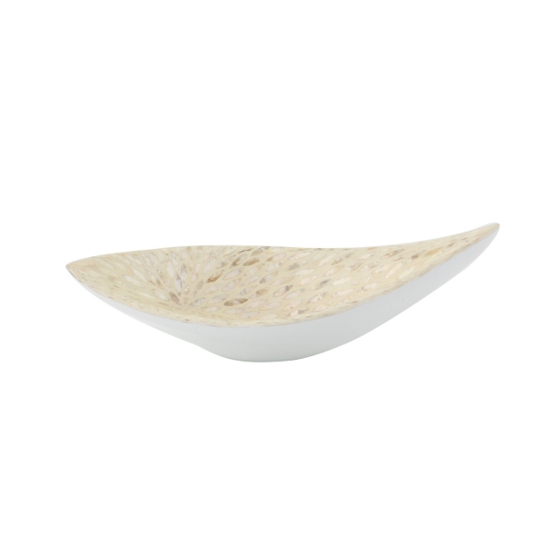 Opalescent Mussel Shell Inlay Bowl