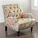Green Rebecca Tufted Accent Chair