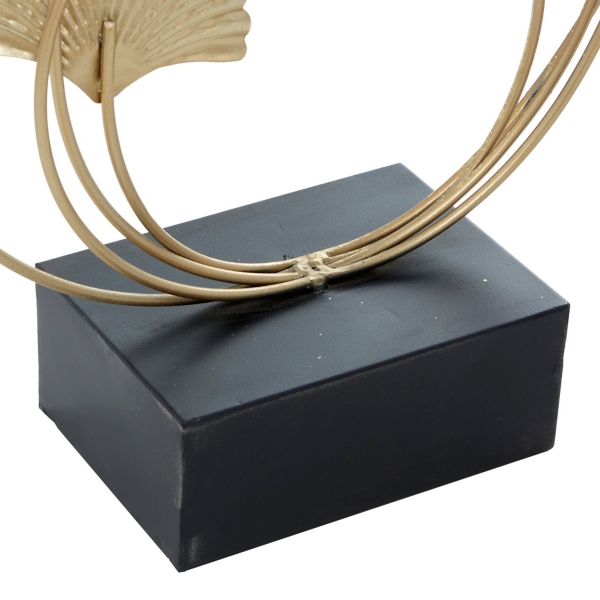 Gold Modern Nature Statue