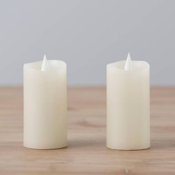 Ivory LED Soft Flame Votive Candle, Set of 2 Kirklands Home