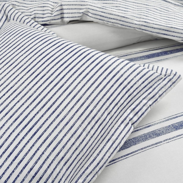 Navy Stripe 3-pc. Full/Queen Comforter Set