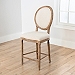 Ivory Louis Counter Stool