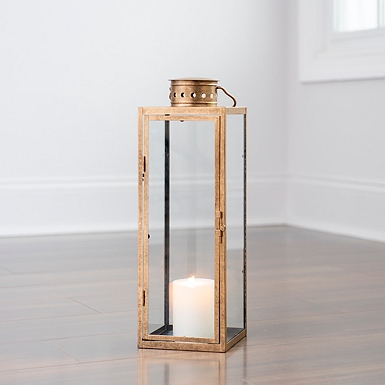 Gold floor deals lanterns