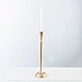 Gold Metal Taper Candle Holder, 18 in.
