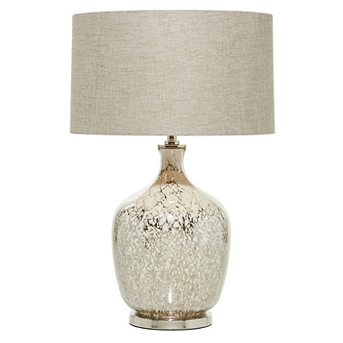 Silver and deals gold lamp