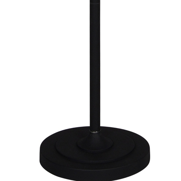 Thelma Matte Black Stem Floor Lamp