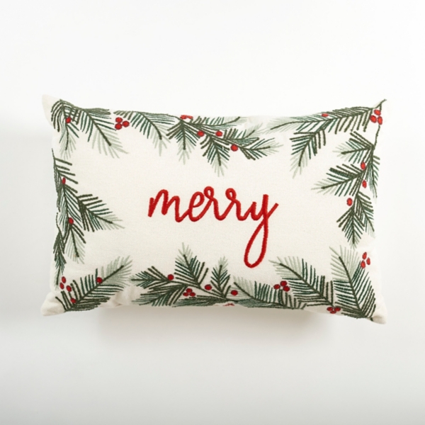 Merry Mistletoe Lumbar Pillow Kirklands Home