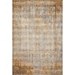 Antiqued Ivory Copper Outdoor Area Rug, 5x7