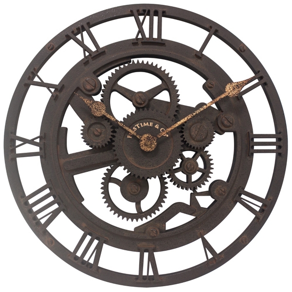 Bronze Rustic Gear Wall Clock Kirklands Home