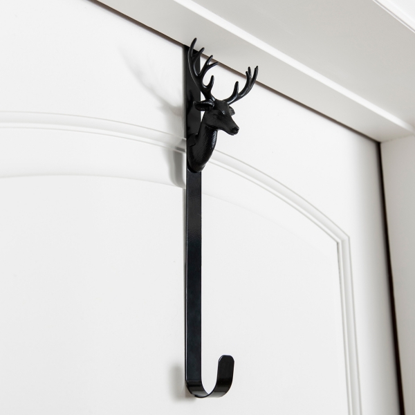 Black Stag Head Wreath Hanger Kirklands Home