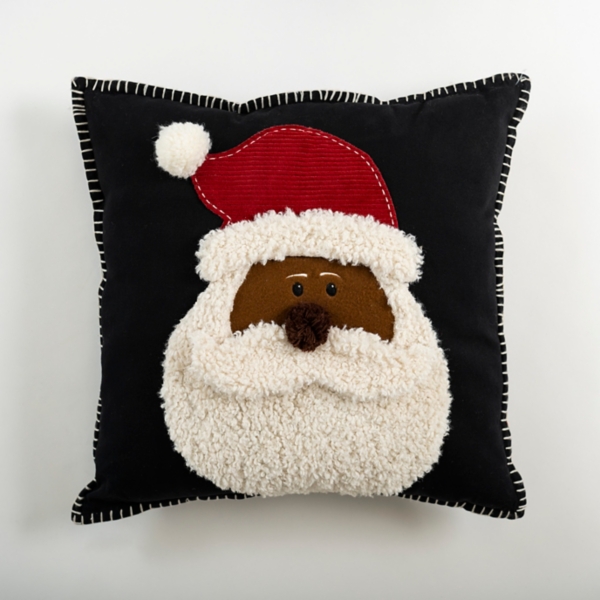 Cheerful Santa Claus Pillow Kirklands Home