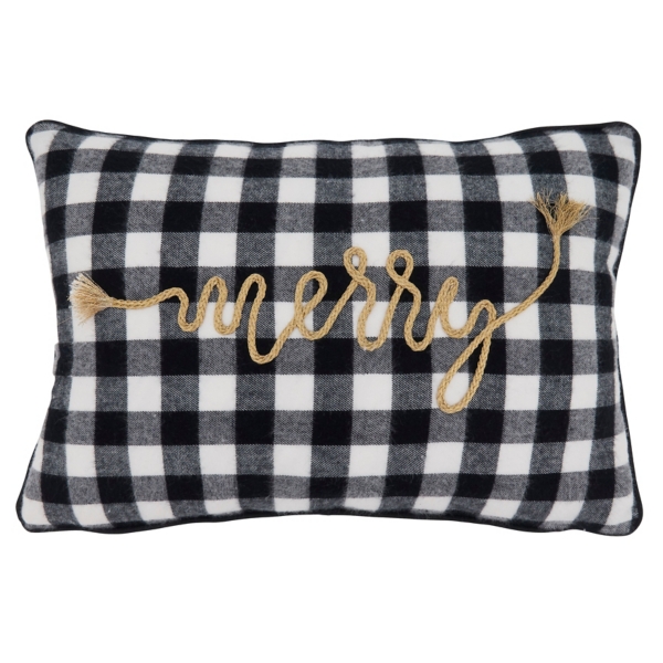 Merry Buffalo Plaid Lumbar Pillow Kirklands Home