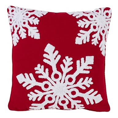 Red and White Stripe Reindeer Christmas Knit Throw Kirklands Home