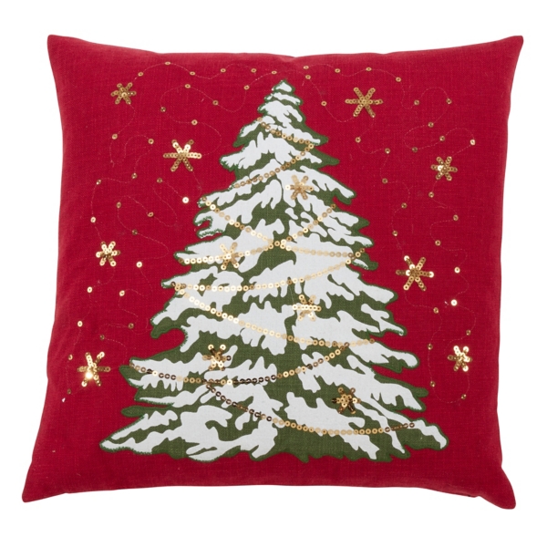 Christmas pillows online red