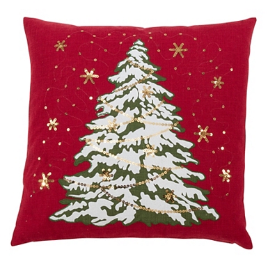 Charter Club Christmas Tree Truck Decorative Pillow, 14 x 20, Created for Macy's - Christmas Truck