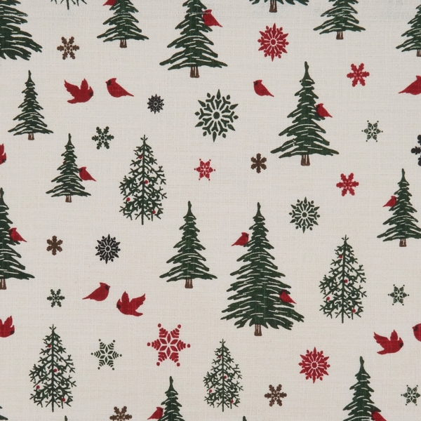 Christmas Tree and Snowflake Placemats, Set of 4