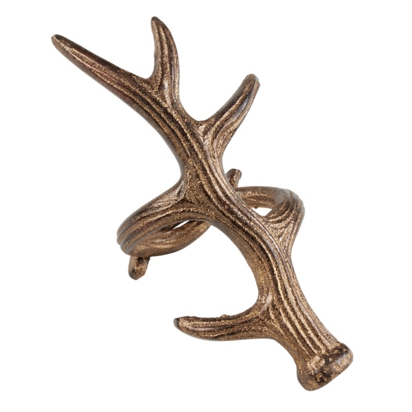 Bronze Reindeer Antler Napkin Rings, Set of 4 Kirklands Home