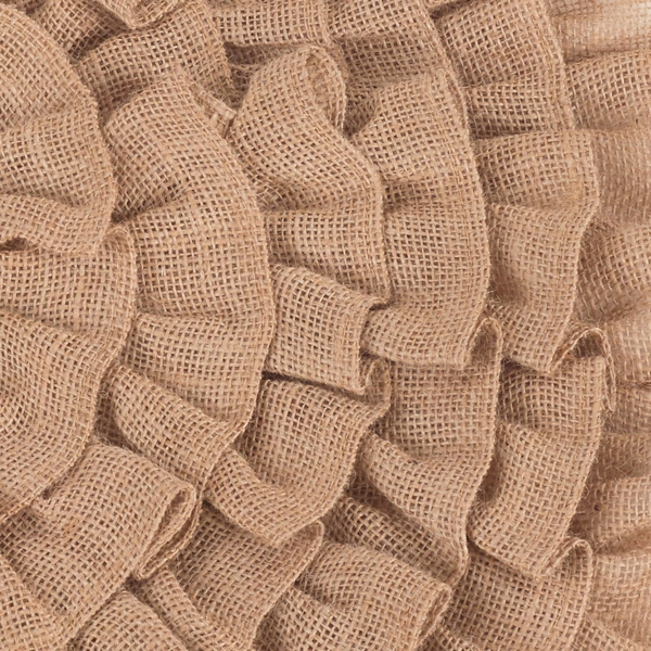 Natural Ruffled Jute Tree Skirt, 56 in.