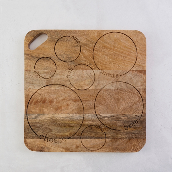 Dining & Serving Trays & Platters Oval hand painted Wooden Cutting