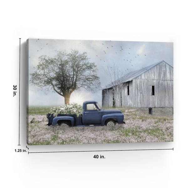 I Must Have Flowers Canvas Art Print, 40x30 in.