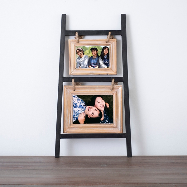 Black Mini Ladder 2Opening Collage Frame Kirklands Home