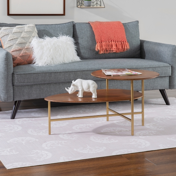 Two Tiered Mid-Century Modern Coffee Table | Kirklands Home