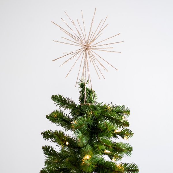 Gold Sputnik Tree Topper Kirklands Home