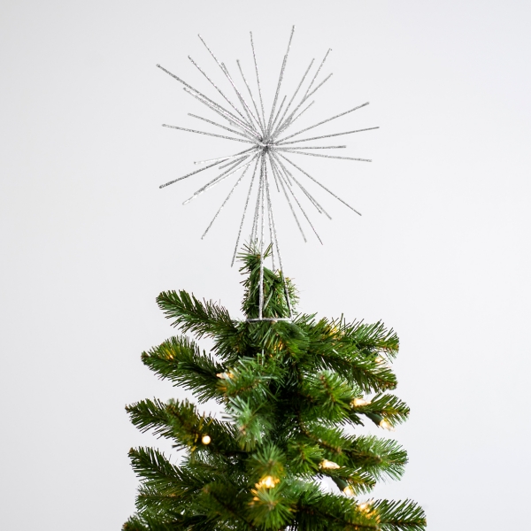 Silver Sputnik Tree Topper Kirklands Home
