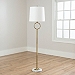 Antique Brass Modern Floor Lamp