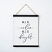 All Is Calm All Is Bright Wall Hanging