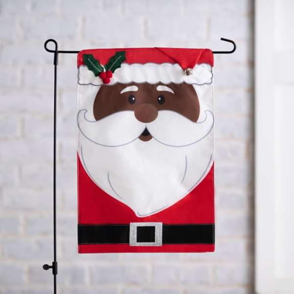 Santa Outdoor Flag Set Kirklands Home