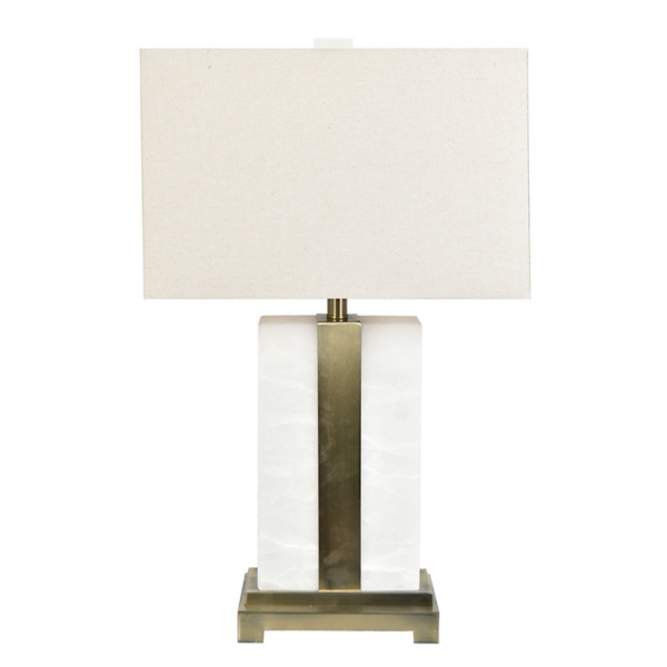 Alabaster and Gold Table Lamp Kirklands Home