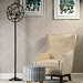 Bronze Abstract Sphere Floor Lamp
