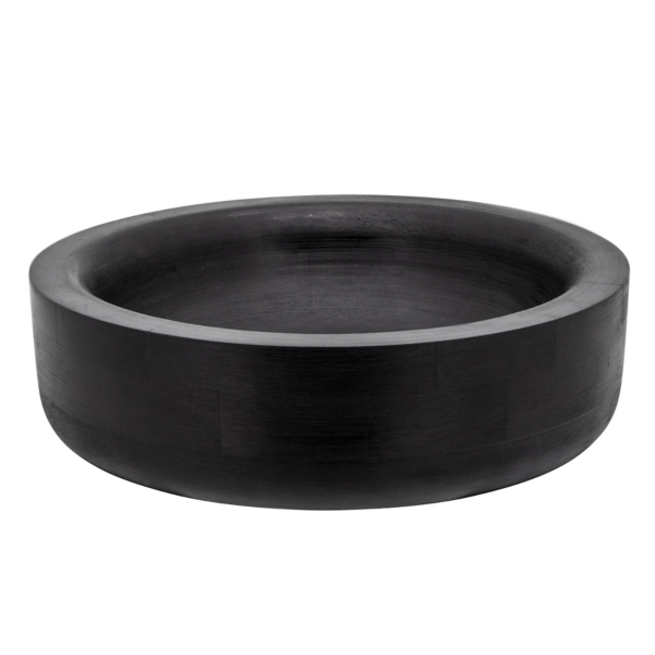 Black Stained Wooden Decorative Bowl Kirklands Home