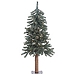 3 ft. White Pre-Lit Natural Alpine Christmas Tree