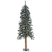 5 ft. Pre-Lit Natural Bark Alpine Christmas Tree