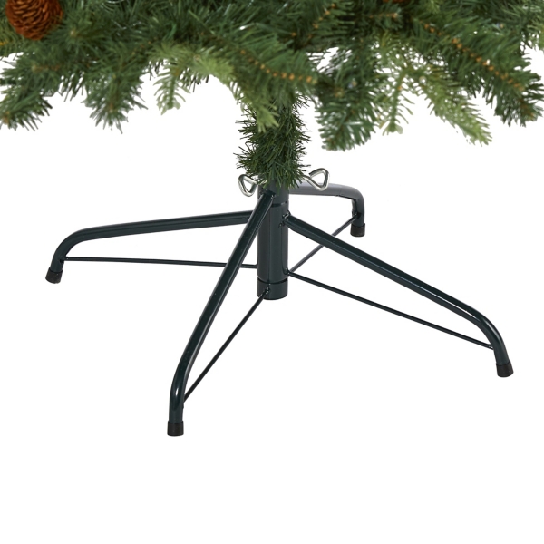 6 ft. Clear Lit Wellington Pinecone Christmas Tree