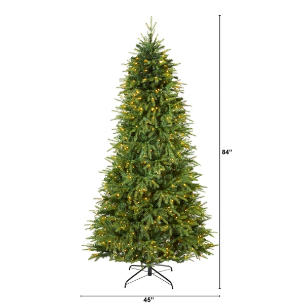 7ft. Pre-Lit Vancouver Fir Christmas Tree