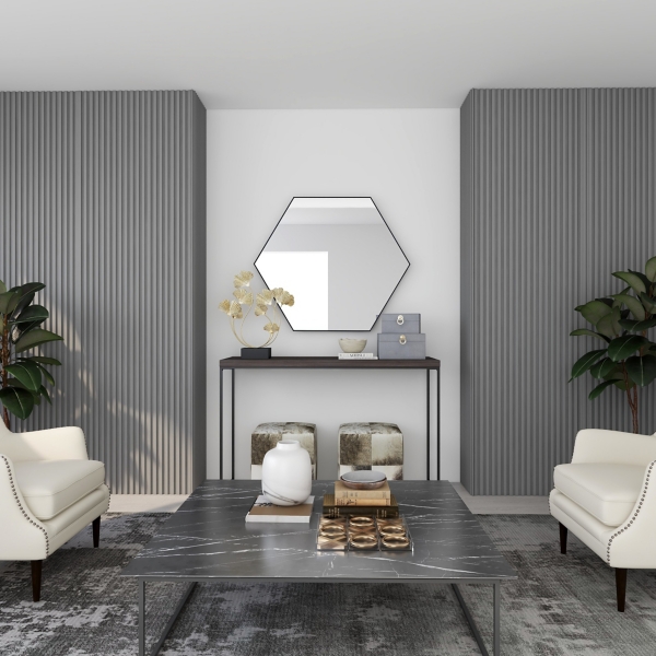 Clear and Gold Tic Tac Toe Board