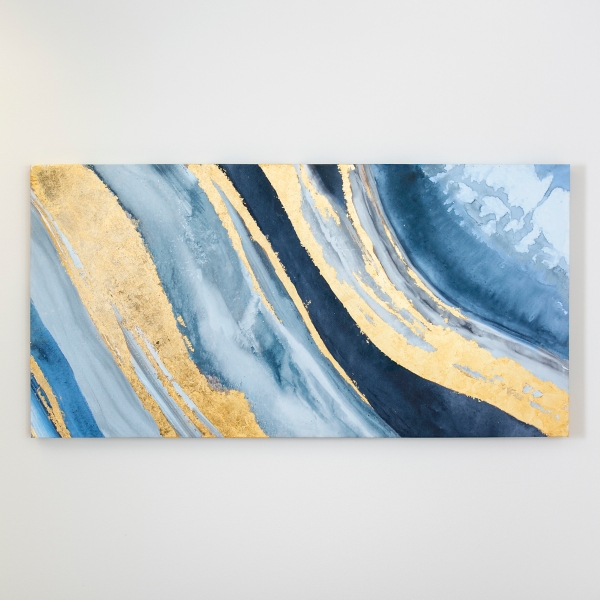 Abstract Geode Canvas Art Print