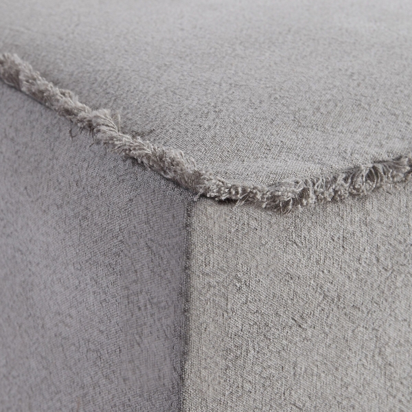 Stonewash Fringe Slipcover Dining Chairs, Set of 2