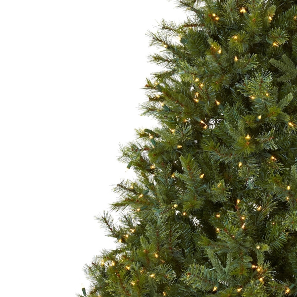 7.5 ft. Clear Lit Majestic Pine Mix Christmas Tree