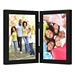 Black Hinged Double Picture Frame, 8x10