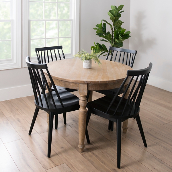 Black Windsor Dining Chair