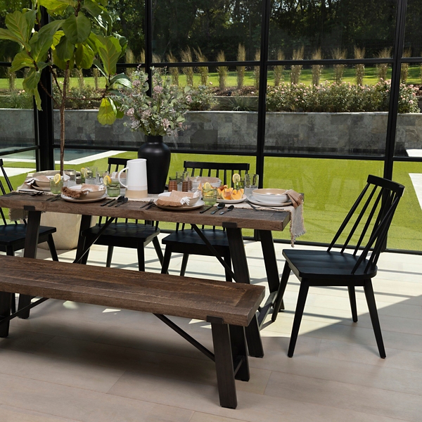 Black Windsor Dining Chair